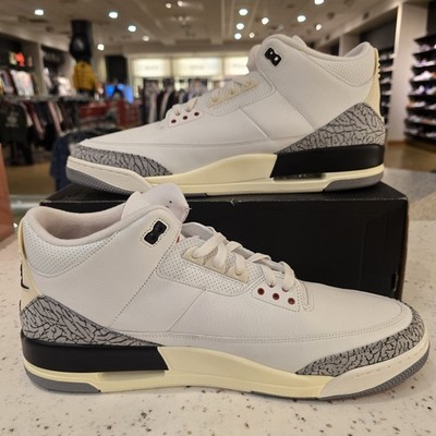 Size 18 - Jordan 3 Retro Mid White Cement Reimagined for sale
