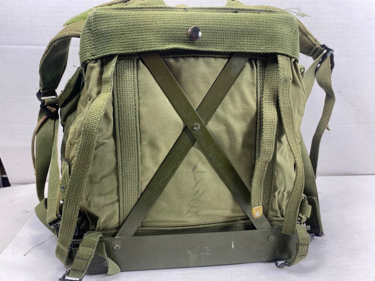 Vietnam ARVN Rucksack Jungle X Frame, used GOOD condition- missing