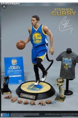 ENTERBAY STEPHEN CURRY NBA COLLTION REAL MASTERPIECE FIGURE RM