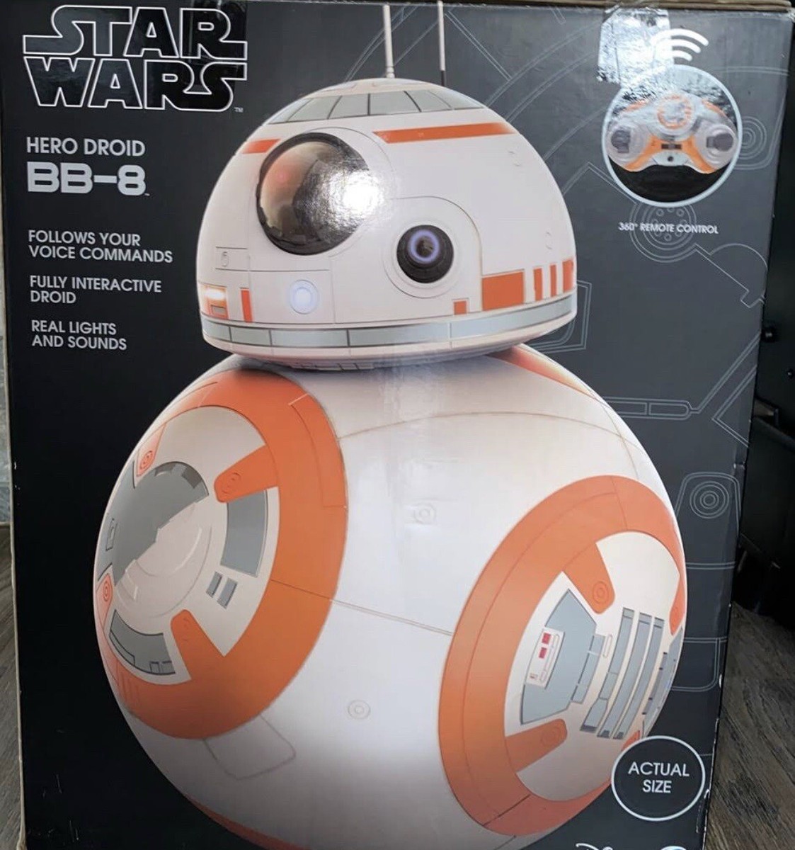 Spin Master Star Wars BB-8 Fully Interactive Droid - White/Orange