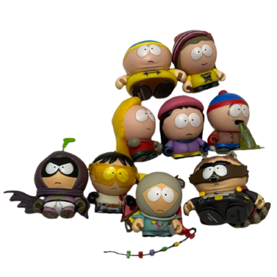 Kidrobot South Park Mini Series 2 Vinyl Figures Lot Bulk Set of 9