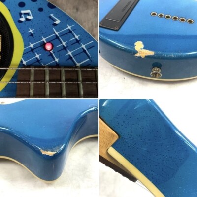 Fernandes Electric Guitar Zo-3 Parappa The Rapper Um Jammer Lammy