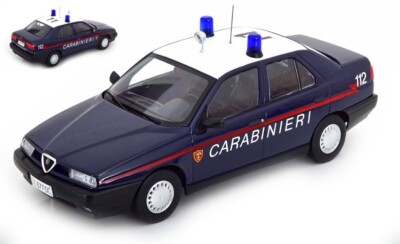 MODELLINO AUTO STATICO TRIPLE 9 ALFA ROMEO 155 1996 CARABINIERI