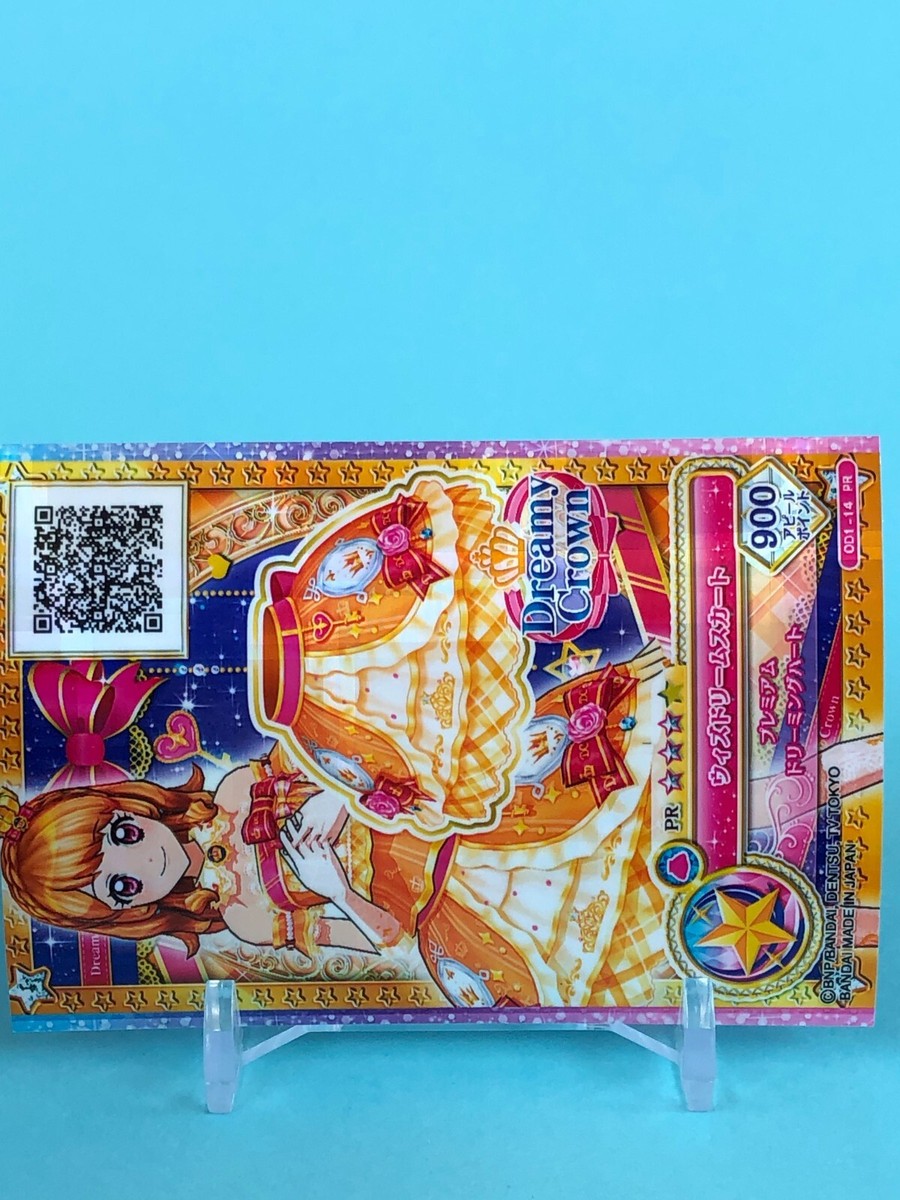 Dreamy Crown Aikatsu Card PR OD1-14 PR TCG Japanese Bandai Dentsu