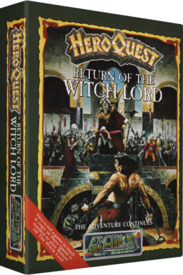 Sinclair ZX Spectrum 48K Game - HERO QUEST RETURN OF THE WITCH