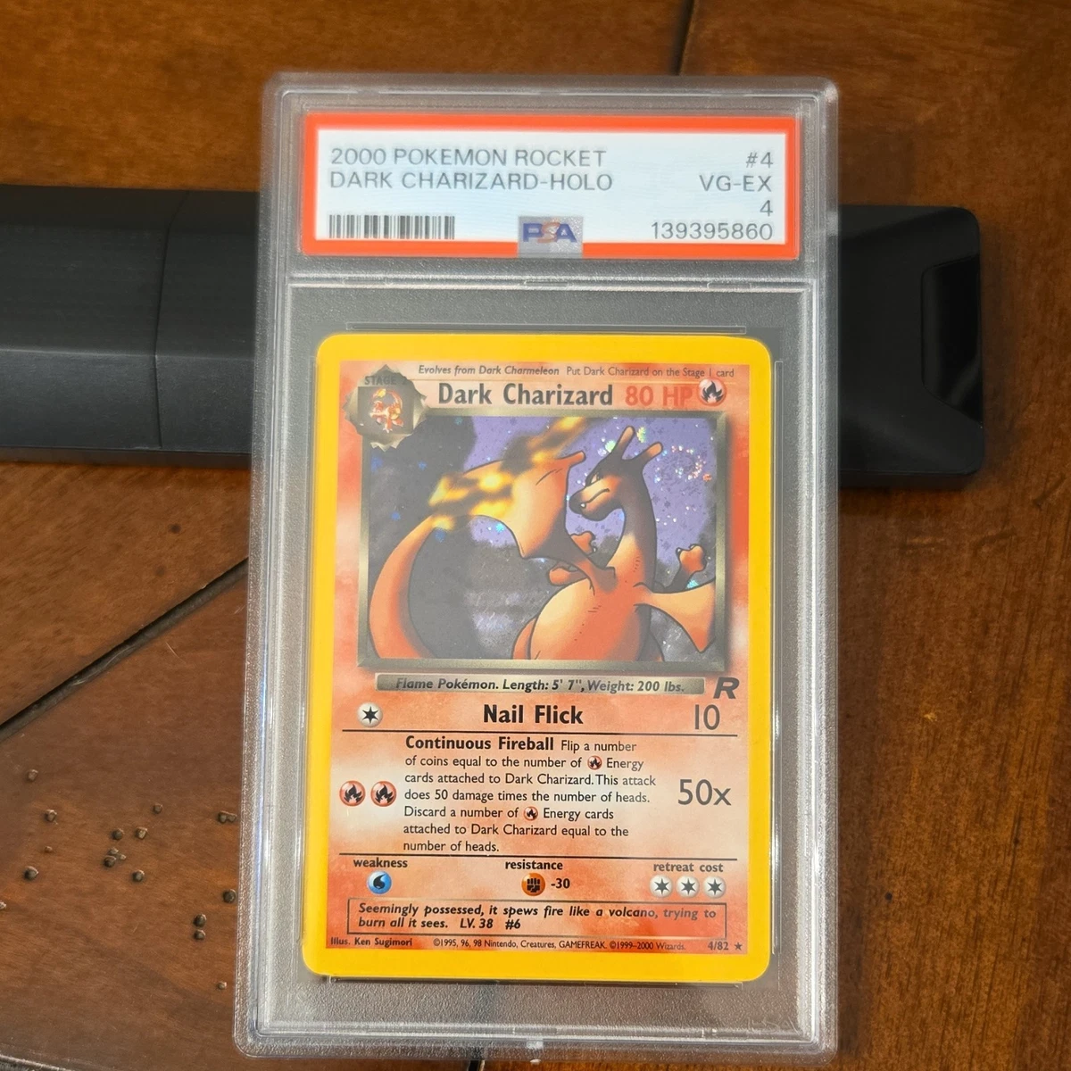 Pokémon TCG Grade 4 Charizard Individual Collectible Card Game