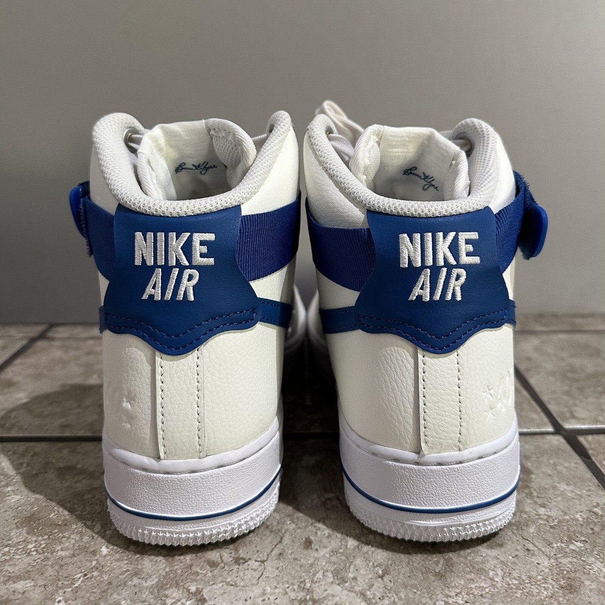 Nike Air Force 1 SE High 40th Anniversary Sail Blue Jay DQ7584-100
