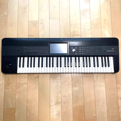 Korg KROME-61 Synthesizer Keyboard Workstation Black keyboard | eBay