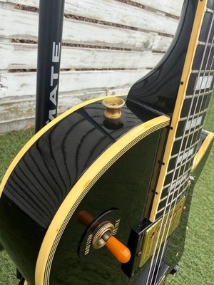 Burny RLC-70 Les Paul Custom '60 Model Electric Guitar Black From