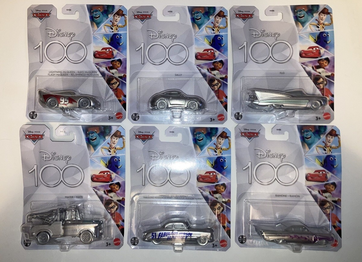 Disney Pixar Cars 2023 Disney 100th Anniversary Complete Set NEW