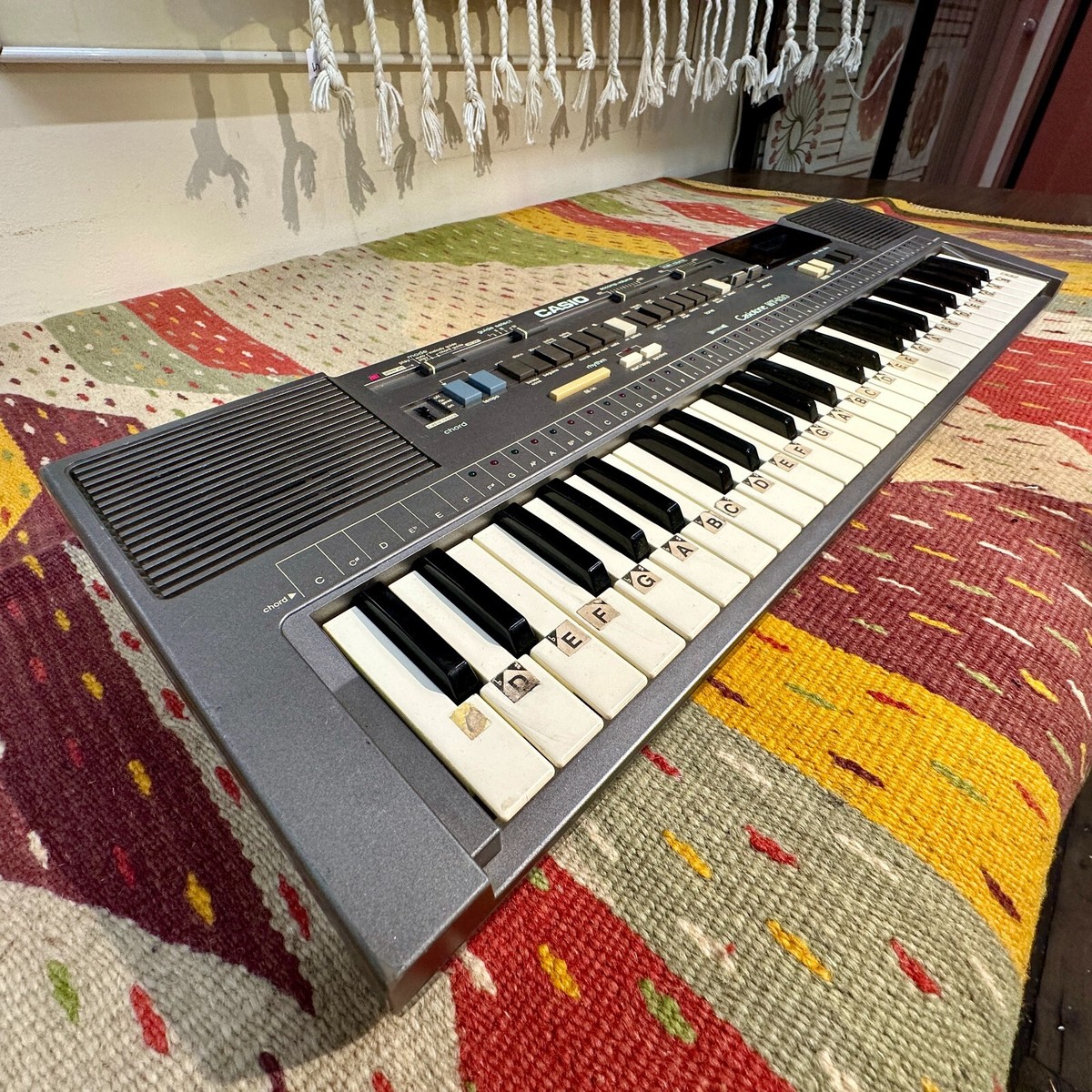 CASIO Casiotone MT-820 +Rom Pack/RO-554 Family Songs Electric