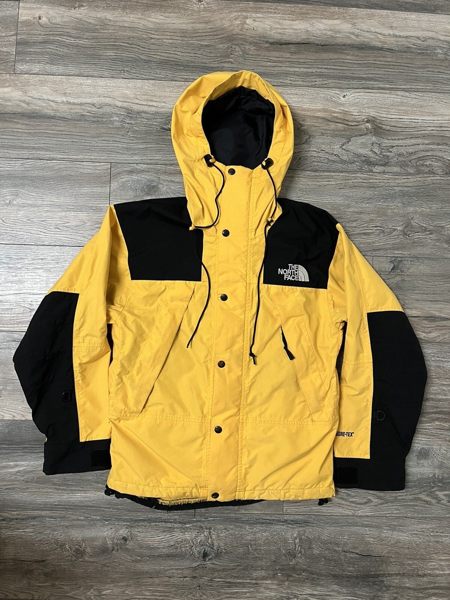 Vintage Yellow Gore-Tex The North Face Jacket With Inner Vest 90s