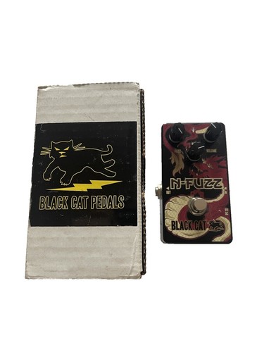 Black Cat Super Fuzz Effects Pedal #255 | eBay
