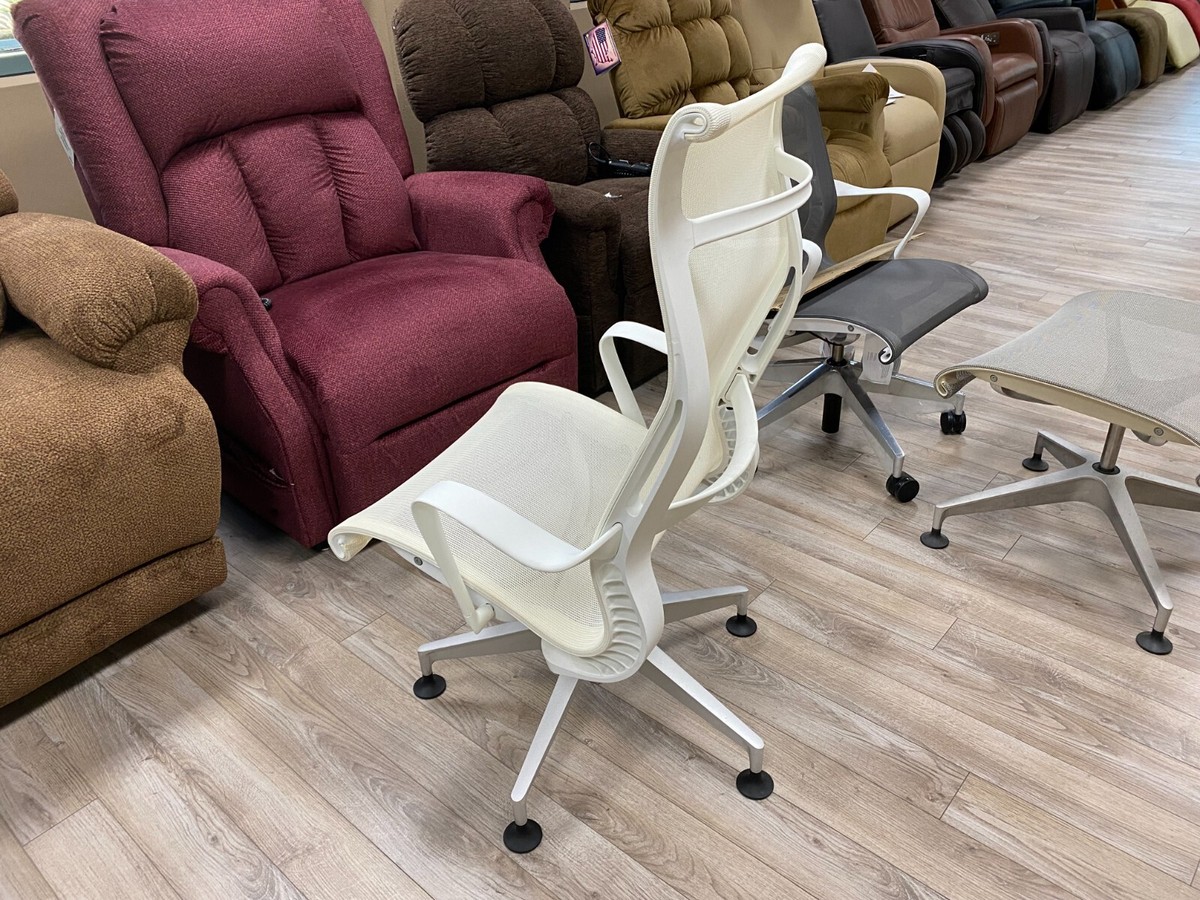 Showroom Model Herman Miller Setu High Back Lounge Chair Alpine | eBay