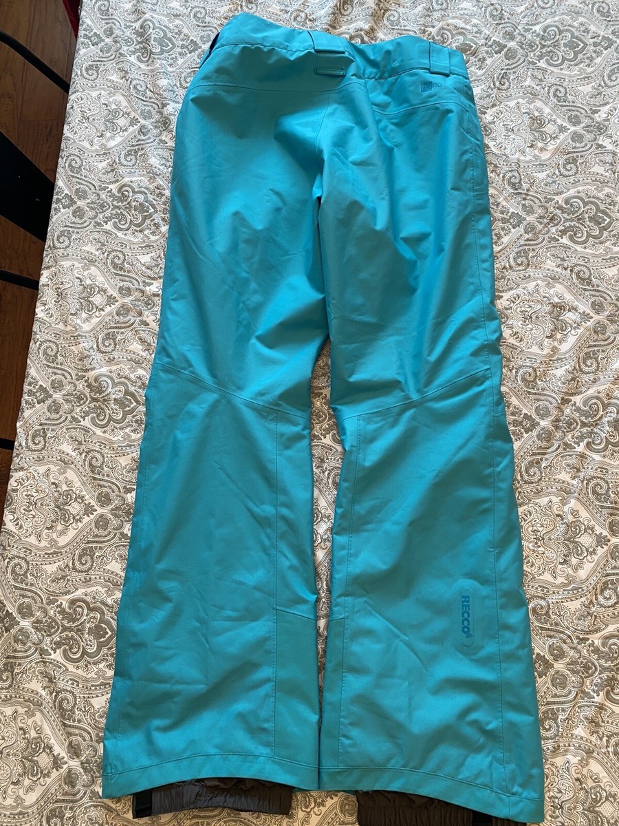 Teal Patagonia H2NO Recco Snow Ski Pants Women's Size M Medium | eBay