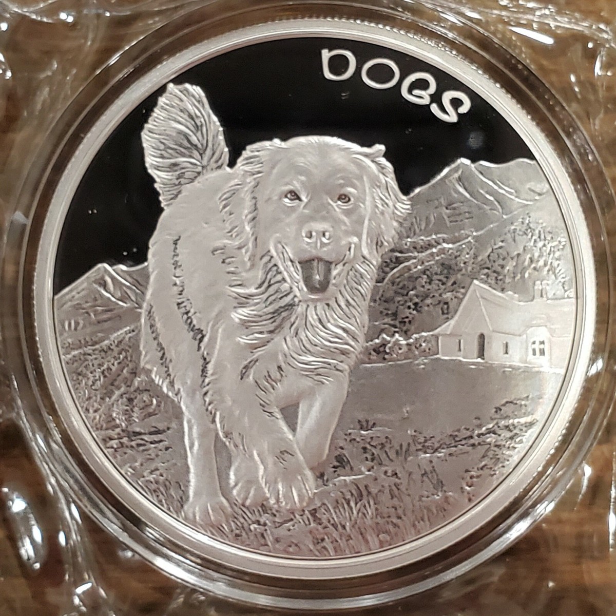 2022 Fiji Dog 1 Oz .999 Silver 50 Cents Proof-Like Coin Puppy W