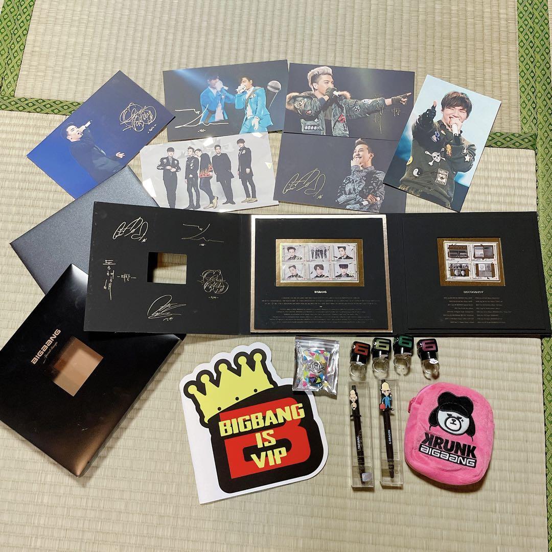 BIGBANG FAN CLUB This is a very rare assortment of merchandise