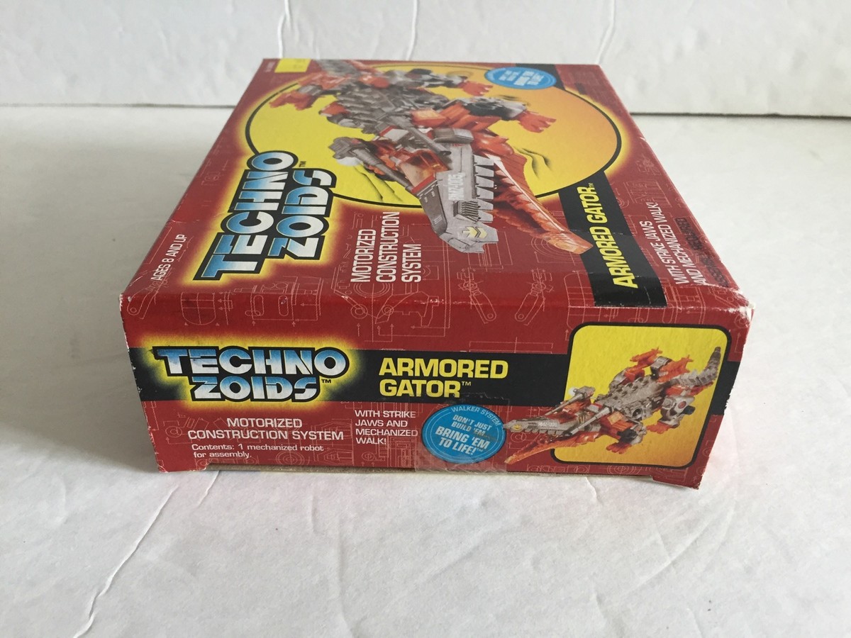 VTG OLD TECHNO ZOIDS ARMORED GATOR KENNER TOY MOTORIZED MECHANIZED