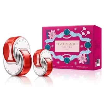 Bvlgari Omnia Coral Women 2 Pcs Set 2.2 oz & 0.5 oz Eau De