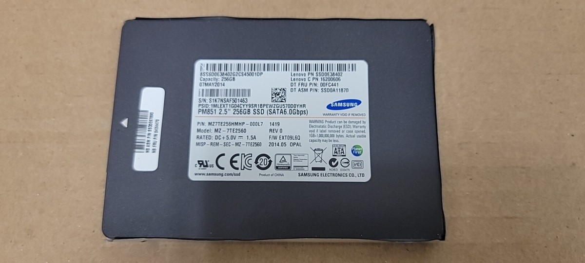 Samsung MZ-7TE2560 2.5
