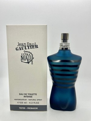 JPG Ultra Male Intense 4.2 oz EDT Spray For Men New In Tester Box