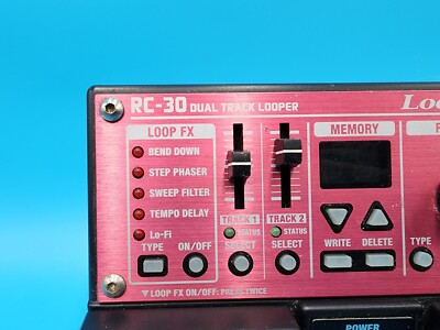 Boss RC-30 Loop Station Phrase Guitar Effect Pedal Twin Stereo