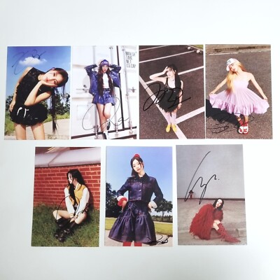 Twice 14th Mini Album Strategy Autographed Hand signed Postcard | eBay