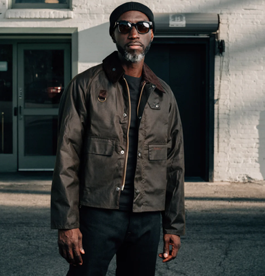 Olive ~ Barbour Spey Waxed Jacket MSRP$465 British Heritage | eBay