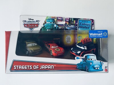 DISNEY Pixar World of CARS Tokyo Mater (RARE!) STREETS OF JAPAN 3