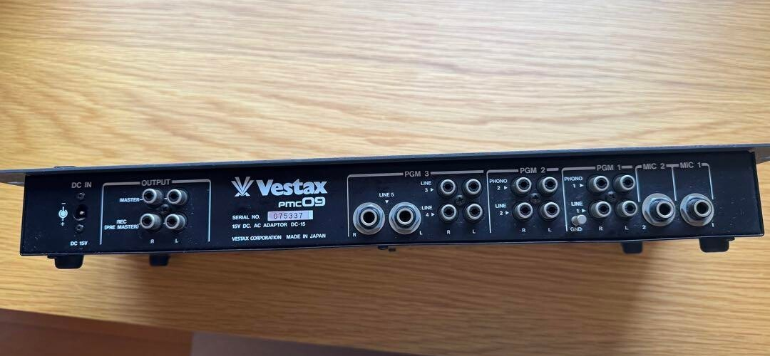 VESTAX DJ mixer MIXER PMC09 PMC 09 Used Tested | eBay