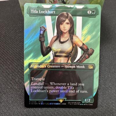 Tifa Lockhart #536 [Surge Foil] Borderless | MTG Final Fantasy