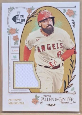 2024 Allen & Ginter Anthony Rendon - Game Used Jersey Relic - Los