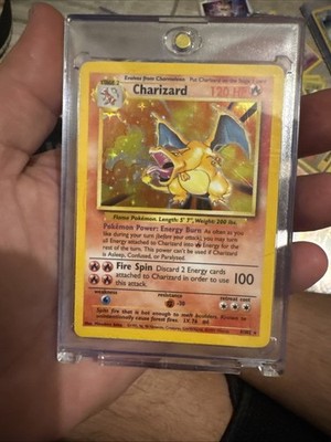 Charizard Pokémon Card Holo Rare 120 HP Vintage Edition Promo | eBay