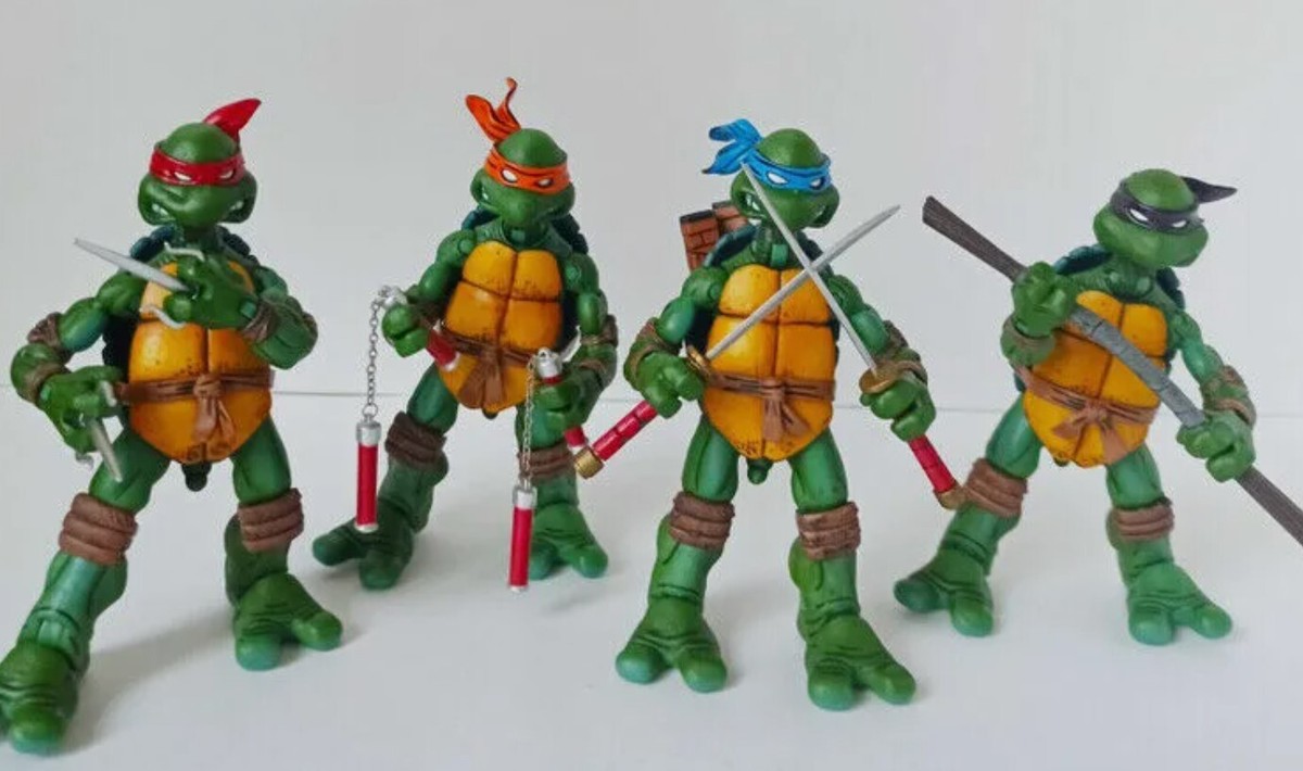 Wonder 4 PCS NECA Teenage Mutant Ninja Turtles Color Headband