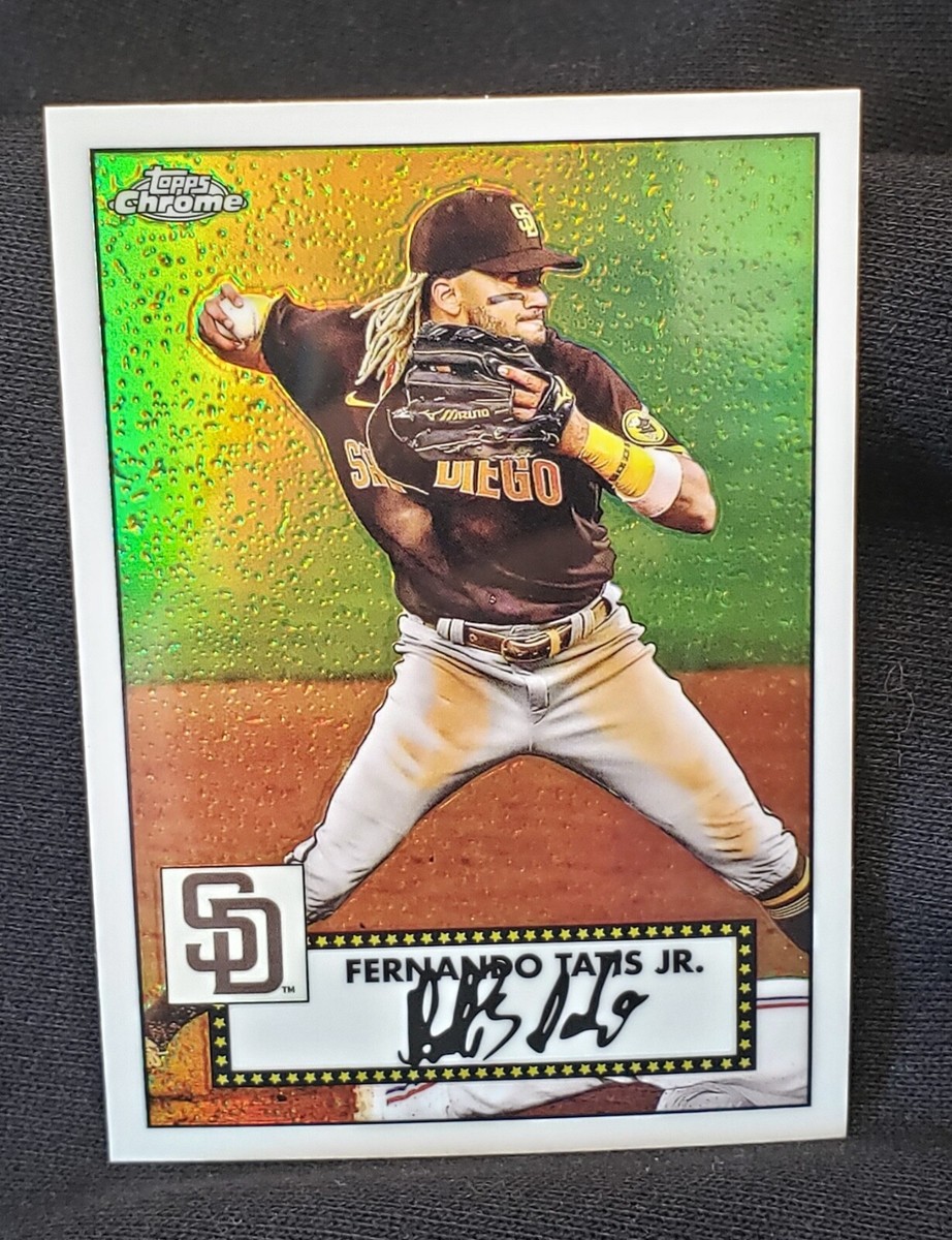 FERNANDO TATIS JR 'SAN DIEGO PADRES' 2021 TOPPS CHROME CARD *RARE