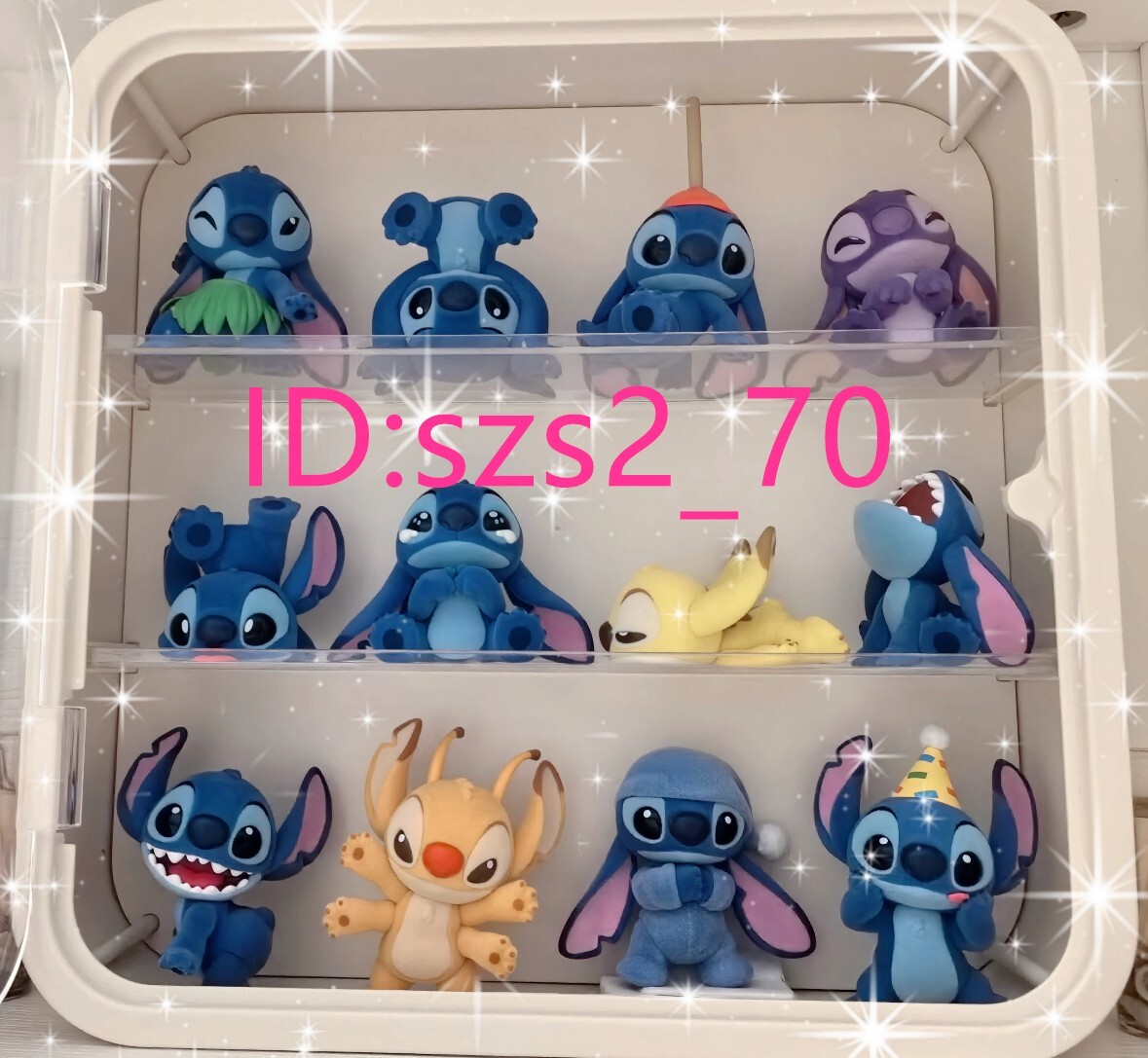 Secret + 12pcs - POP MART POP MART Disney Stitch Little Emotions