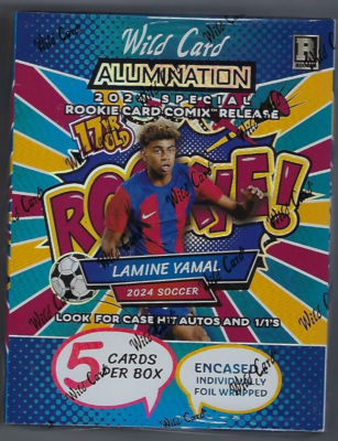 2024 Wild Card Alumination Lamine Yamal Rookie Comix Soccer