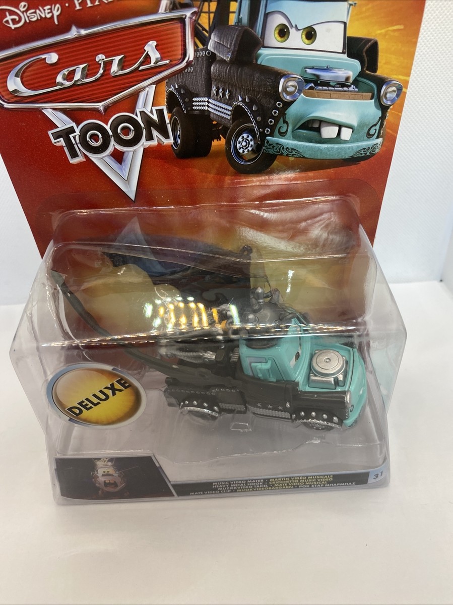 Disney Pixar Cars Deluxe Music Video Mater Heavy Metal Diecast 1