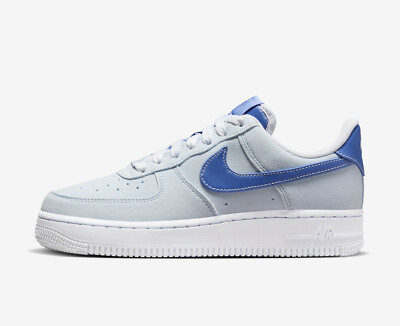 Women's Nike Air Force 1 '07 Low Blue Tint Polar White Disco