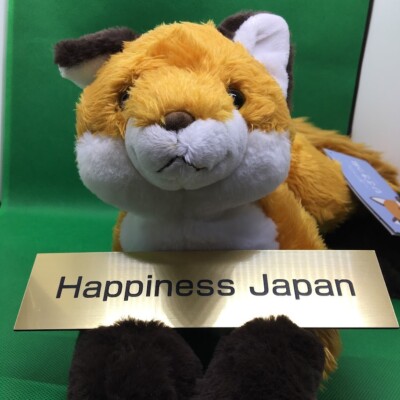 Knee Fox Plush Doll M Size 60cm Fluffy Real Stuffed Toy Sun Lemon