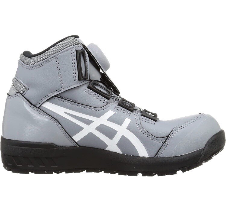 ASICS Safety Shoes Winjob Grey CP304 Boa Work Shoes Wide Size 6.5