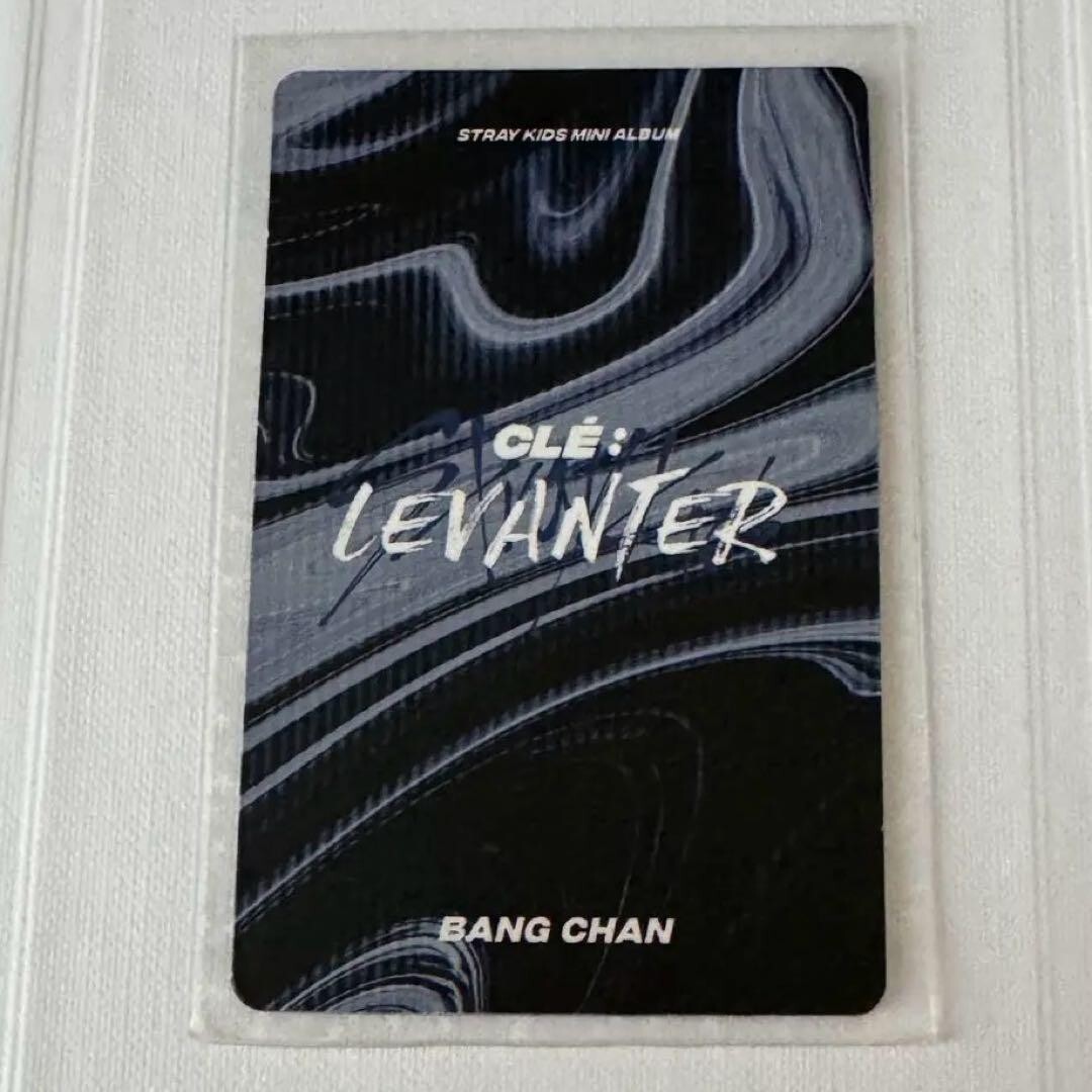 Stray Kids BANG CHAN Photocard Levanter Lenticular Limited version