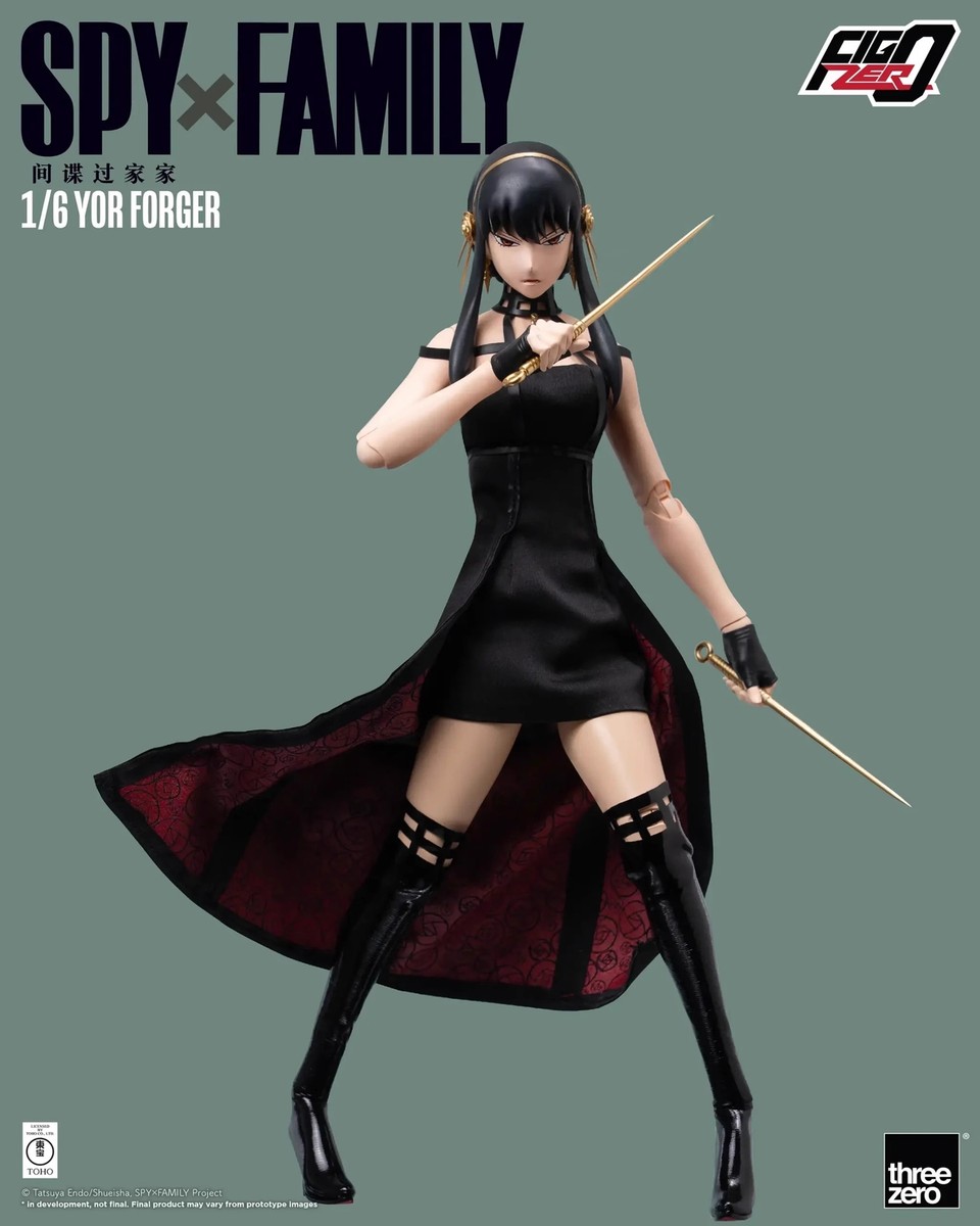 3A Threezero 3Z0503 1/6 SPY×FAMILY Yor Forger Action Figure In