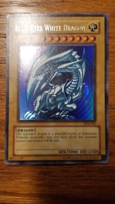 Yugioh Blue Eyes White Dragon SDK-001 Rare Unlimited | eBay