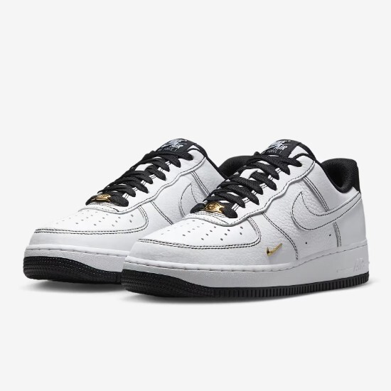 Nike Air Force 1 '07 Mini Jewel White Black IB6543-101 Women's