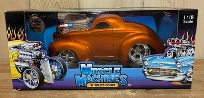Muscle Machines 1/18 - 1941 Jeep Willys Coupe - Burnt Orange