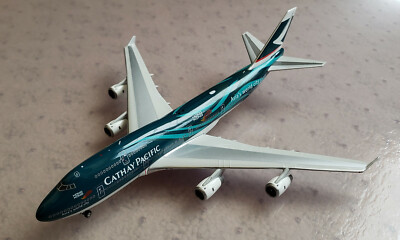 Phoenix 747-400 Cathay Pacific B-HOY Asia's World City in 1:400 | eBay