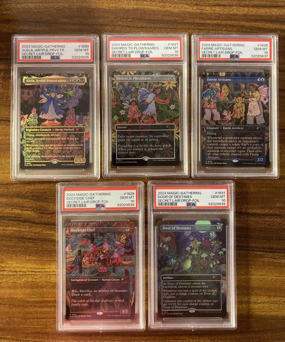 MTG✨Secret Lair PHOEBE WAHL Equinox Super Drop FOIL Set✨SLD PSA