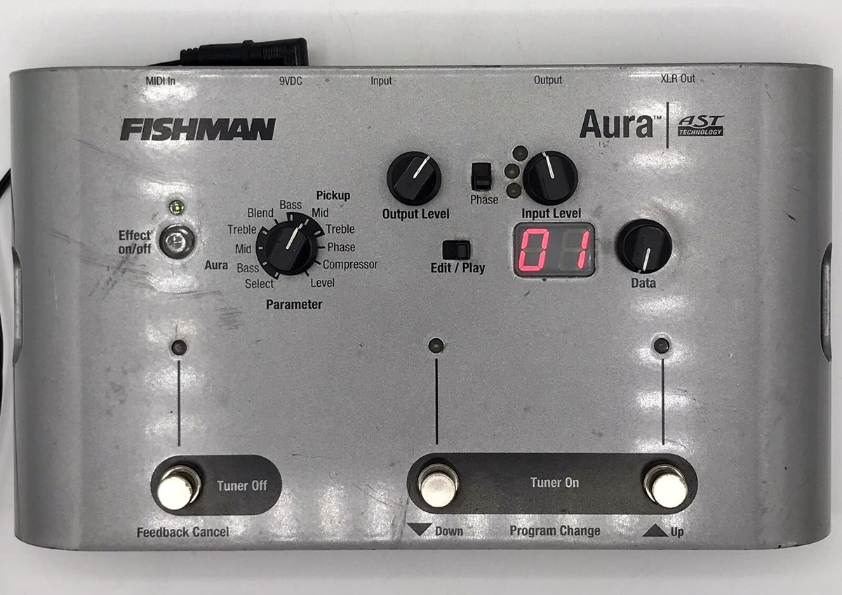 Used Fishman Aura AST Acoustic Imaging Guitar Preamp | eBay