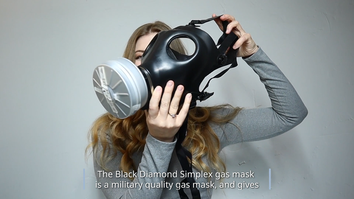 イスラエル製 4A1 40MM NATO ガスマスク | NBC防護 | 給水チューブ